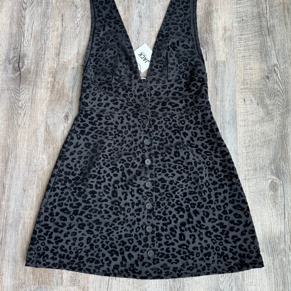 Leopard Print Dress by Jack by BB Dakota (Size 4)